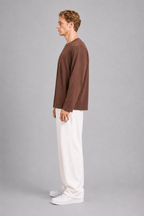 Longsleeve - Braun