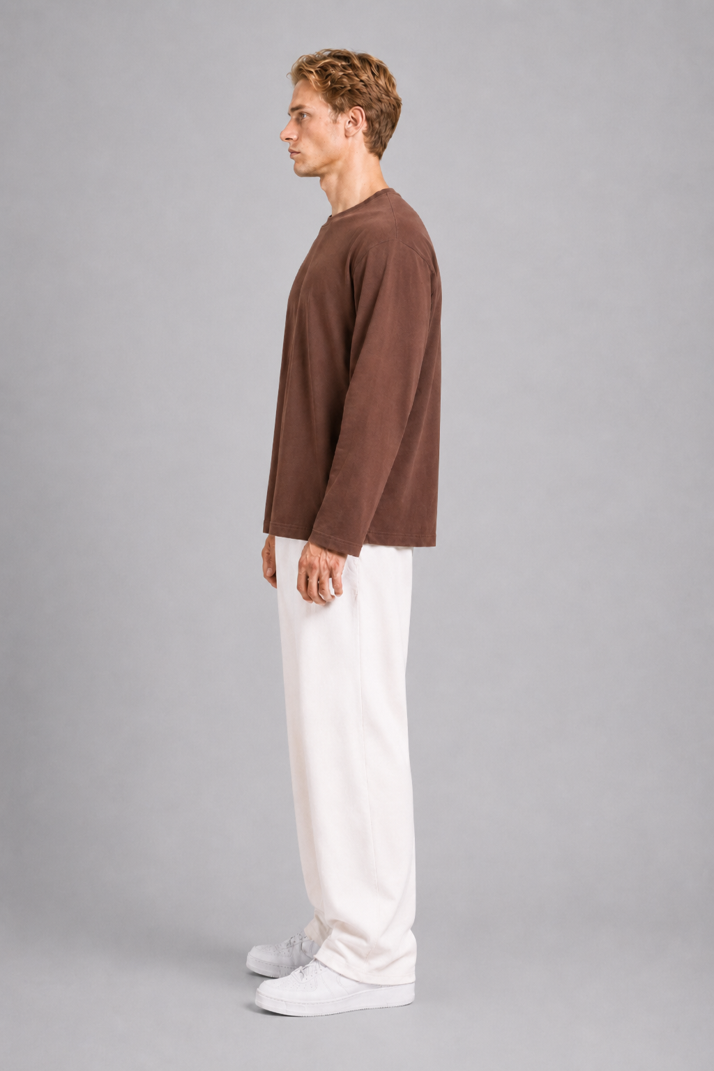 Longsleeve - Braun