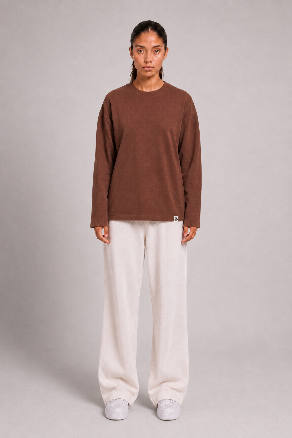 Longsleeve - Braun