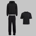 Hoodie Set - Schwarz