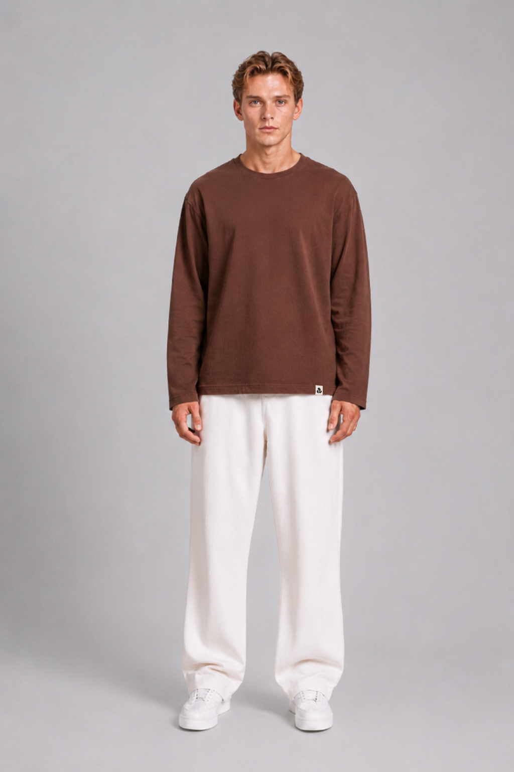 Longsleeve - Braun