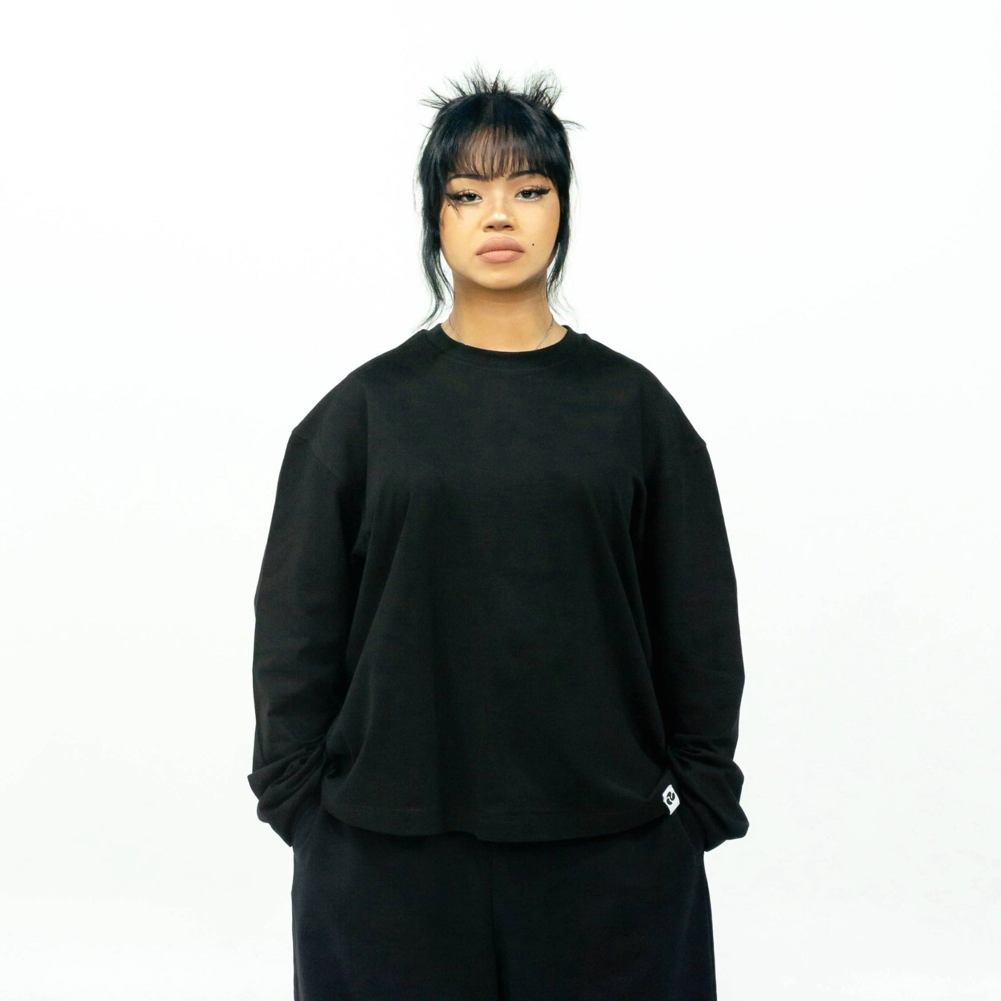 Longsleeve - Schwarz