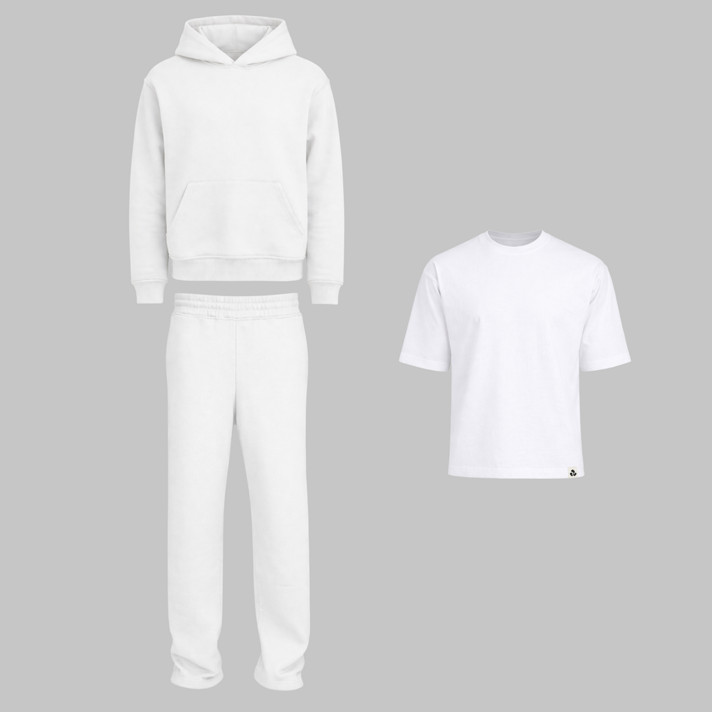 Hoodie Set - Off White