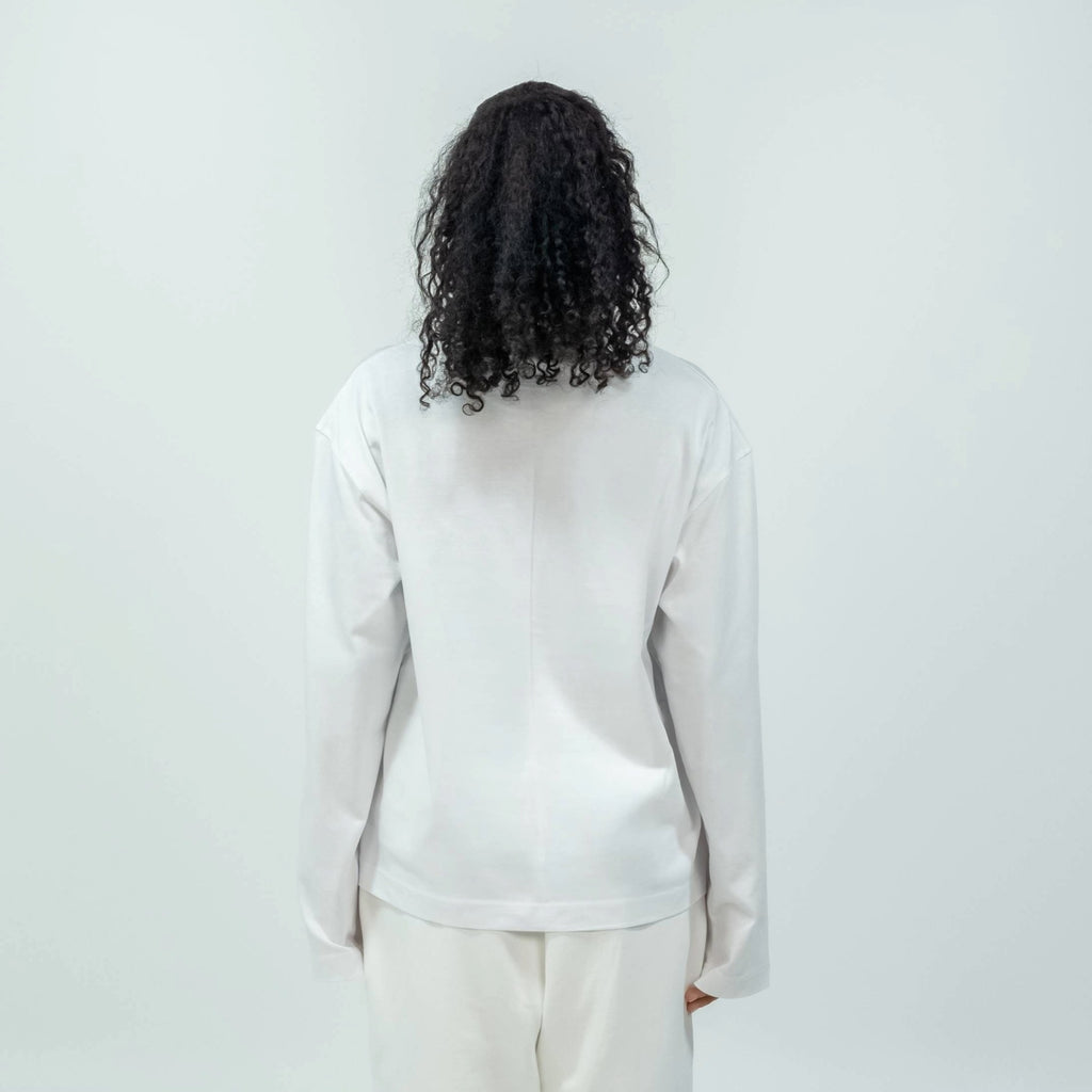 Longsleeve - Weiß