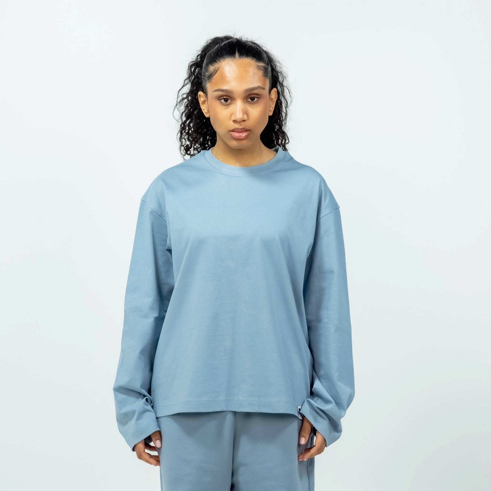 Longsleeve - Himmelblau
