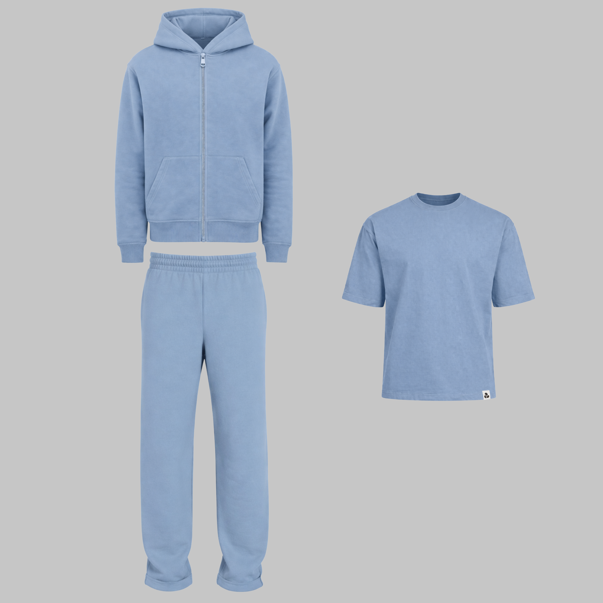 Zipper Set - Himmelblau