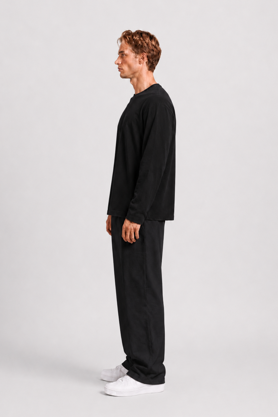 Longsleeve - Schwarz